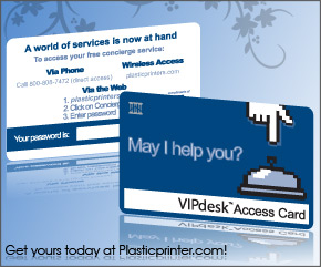 Plastic Access Card Printing Sample 4 