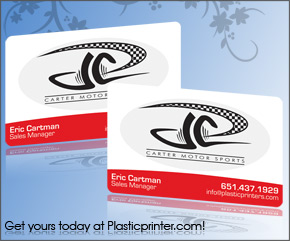 Plastic Business Card Sample 14 