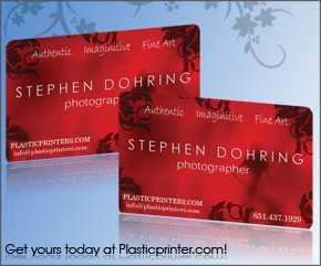 Plastic Business Card Sample 7 