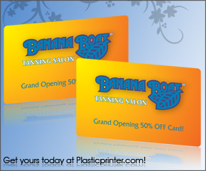 Plastic Discount Card Printing Sample 10 