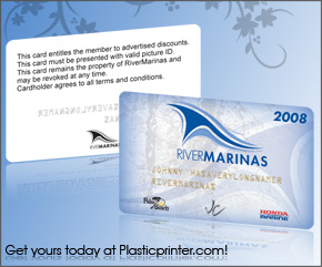 Plastic Discount Card Printing Sample 16 