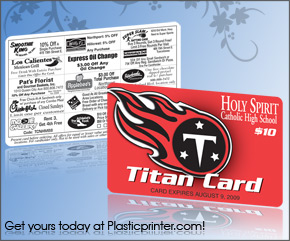 Plastic Discount Card Printing Sample 8 