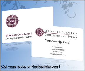 Plastic Membership Card Printing Sample 16 