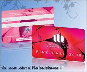 Plastic Membership Card Printing Sample 7 