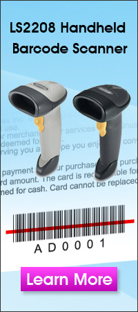 Hand Held Professional Grade Barcode Scanner