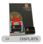 Acrylic Plastic Card Displays