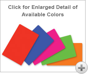 Colored Plastic Card Stocks for Plastic Card Printers