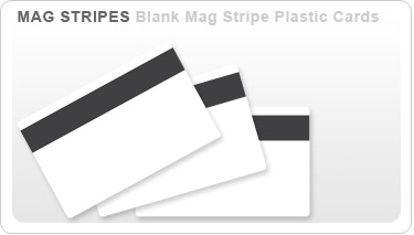 Blank Plastic Mag Stripe Card Stock