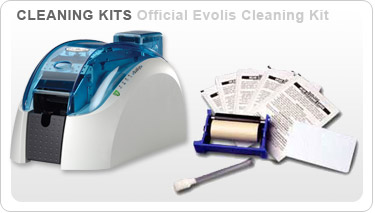 Official Evolis Plastic Card Printer Cleaning Kit