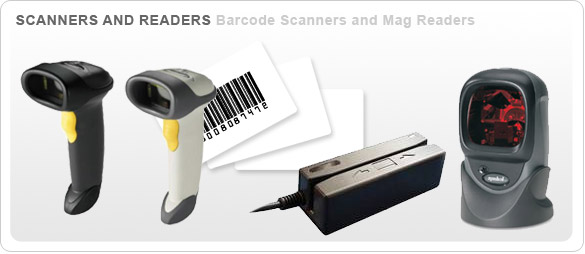 Barcode Scanners and Mag Readers
