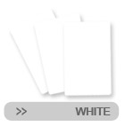 Blank White PVC Plastic Card Stock Store